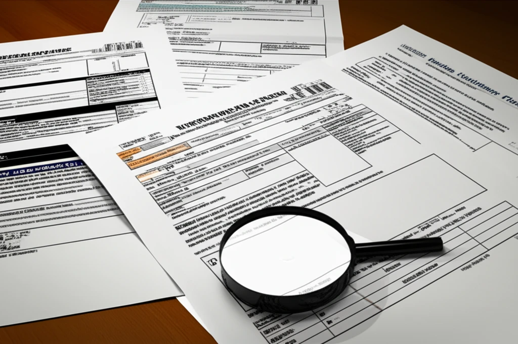 필수 서류 누락 확인