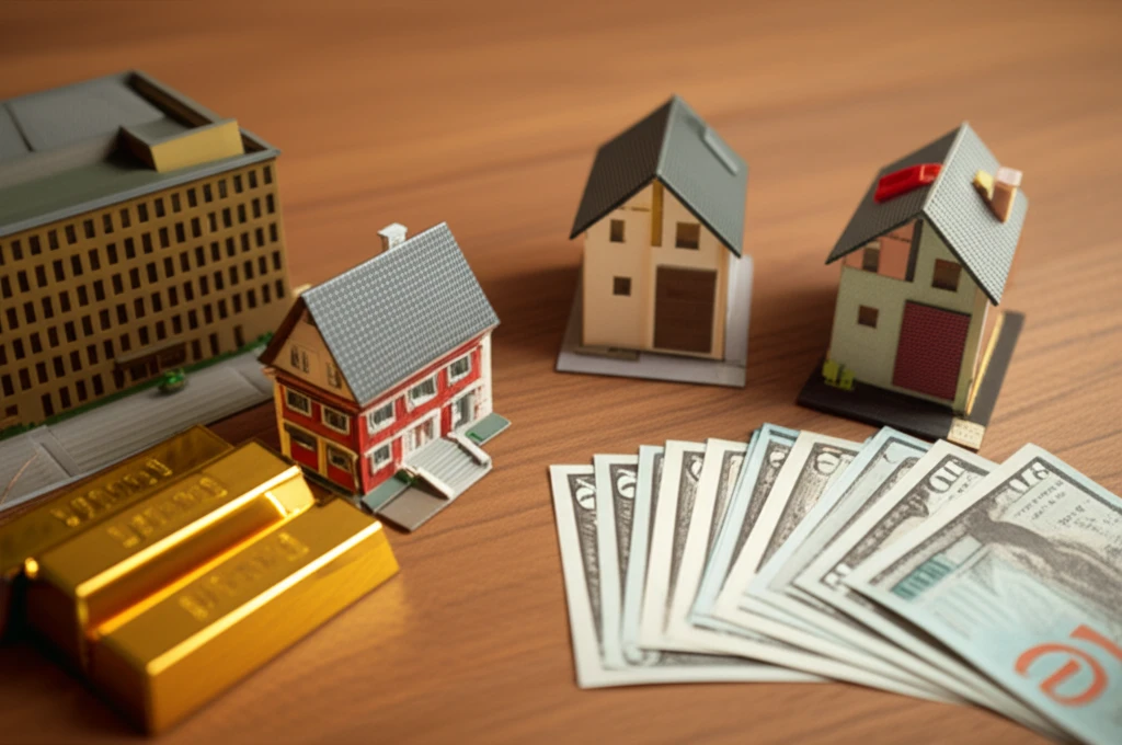 다양한 자산이 담긴 바구니