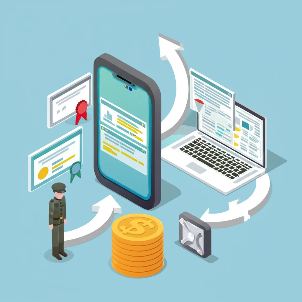 iMND 복지포털 가입자격확인서 발급 및 하나원큐 밀리터리 라운지 신청 방법